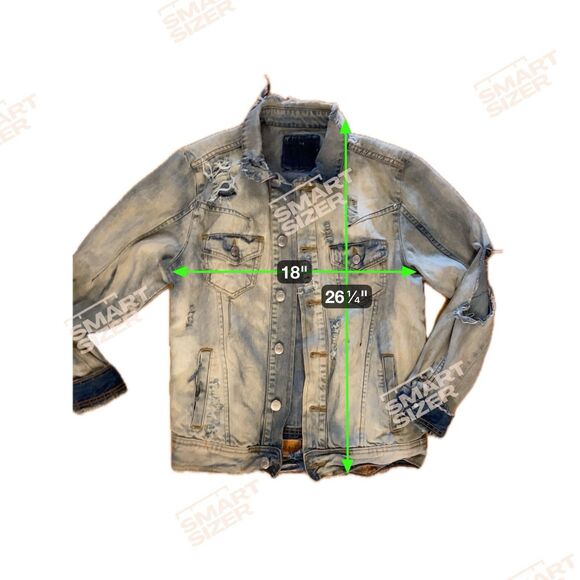 Upcycled Saint Pablo Patch Denim Jacket OOAK Distressed Bleached Street Grunge - Picture 5 of 16